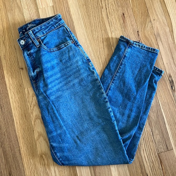 Old Navy Denim - Old Navy High-Rise Curvy O.G. Straight Jeans